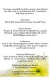 Funeral Bulletin, p.3